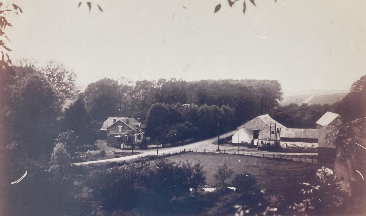 Le hameau de La Correrie en 1944