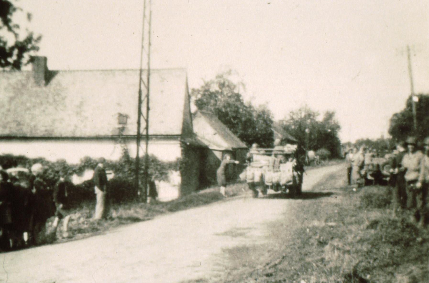 L'arrivée des Américains à Harcigny