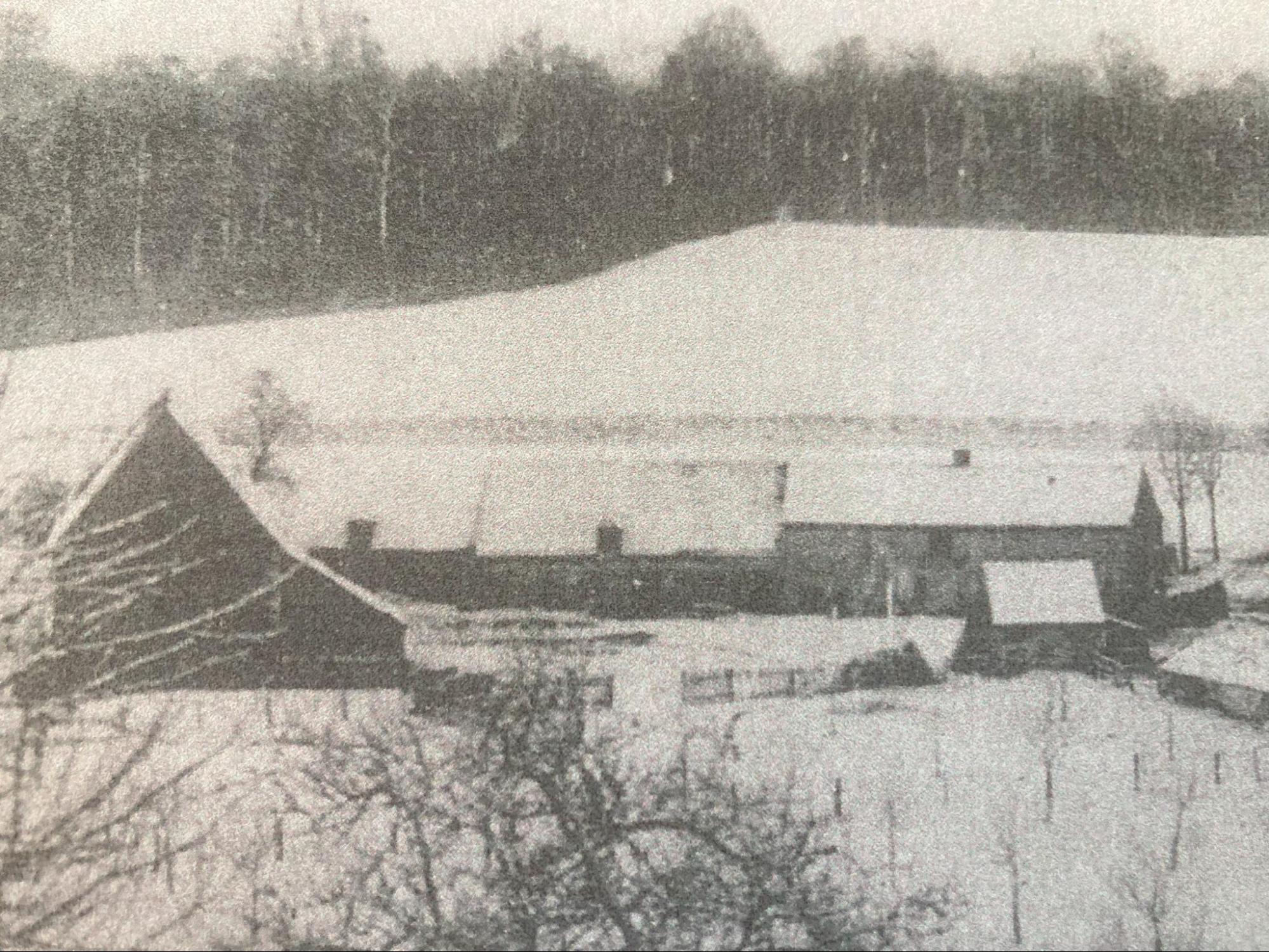 La ferme Duchenne détruite
